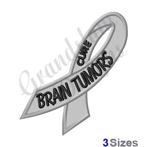 Cure Brain Tumors - Machine Embroidery Design