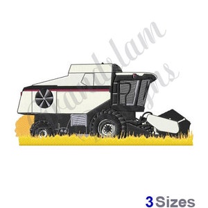 Gleaner Combine - Machine Embroidery Design, Embroidery Designs, Machine Embroidery, Embroidery Patterns, Embroidery Files, Instant Download