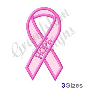 Breast Cancer Hope - Machine Embroidery Design