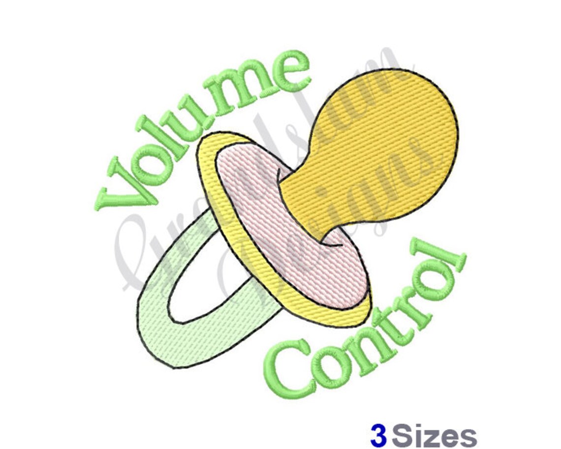 Baby Pacifier Machine Embroidery Design Embroidery Designs Etsy