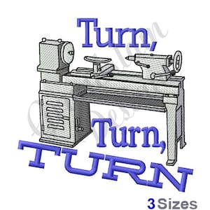 Lathe Cutting Machine - Machine Embroidery Design