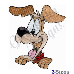Happy Dog - Machine Embroidery Design