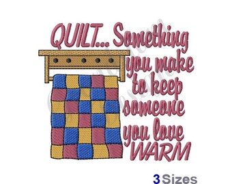 Quilt Loved Ones -Machine Embroidery Design, Embroidery Designs, Machine Embroidery, Embroidery Patterns, Embroidery Files, Instant Download