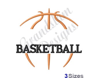 Basketball Name Drop - Machine Embroidery Design, Embroidery Designs, Embroidery, Embroidery Patterns, Embroidery Files, Instant Download