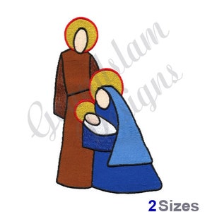 Nativity People - Machine Embroidery Design, Embroidery Designs, Machine Embroidery, Embroidery Patterns, Embroidery Files, Instant Download