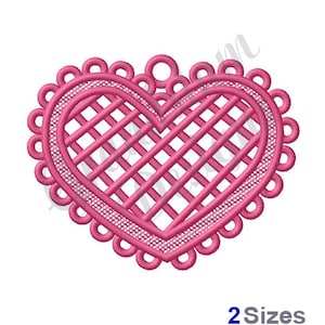 FSL Cross Hatch Ornament - Machine Embroidery Design
