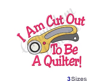 Rotary Cutter  - Machine Embroidery Design, Embroidery Designs, Machine Embroidery, Embroidery Patterns, Embroidery Files, Instant Download
