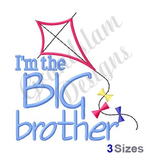 Big Brother - Machine Embroidery Design