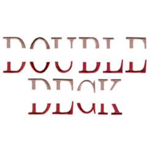 Double Deck Split Embroidery Font Set - Sweetheart Machine Embroidery Alphabet Font