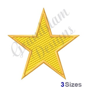 Design de bordado à máquina estrela (preenchimento leve), desenhos de bordado, bordado à máquina, padrões de bordado, arquivos de bordado, download instantâneo