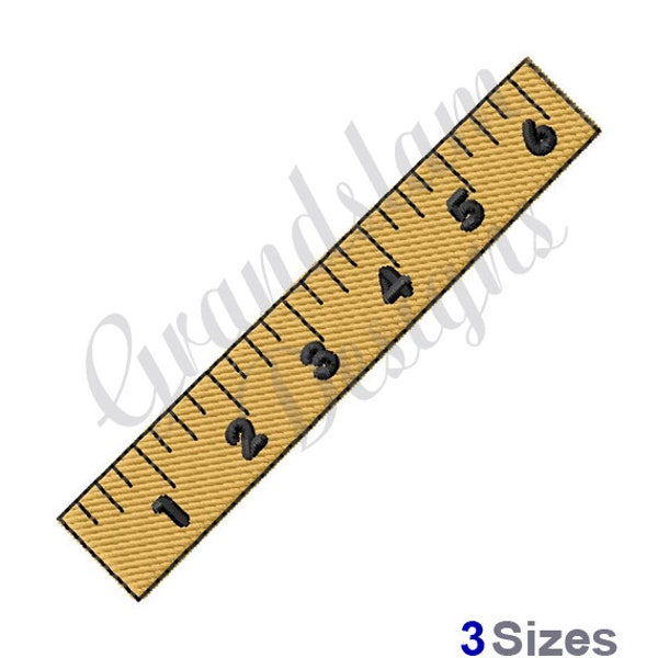 Machine Embroidery Growth Chart Ruler Etsy UK