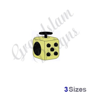 Fidget Cube - Machine Embroidery Design, Embroidery Designs, Machine Embroidery, Embroidery Patterns, Embroidery Files, Instant Download