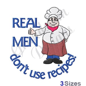 Chef - Machine Embroidery Design