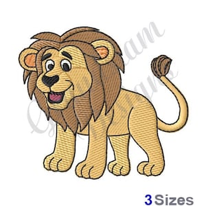 Lion - Machine Embroidery Design