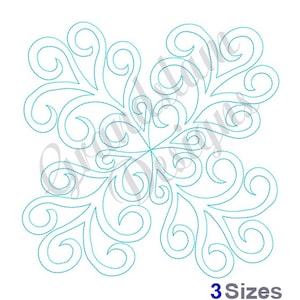 Swirls Quilt Block - Machine Embroidery Design, Embroidery Designs, Embroidery, Embroidery Patterns, Embroidery Files, Instant Download