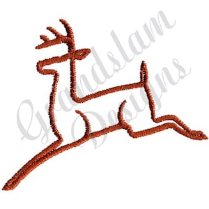 Deer Outline - Machine Embroidery Design, Embroidery Designs, Machine Embroidery, Embroidery Patterns, Embroidery Files, Instant Download