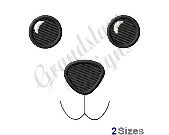 Teddy bear face machine embroidery design  etsy Teddy bear face machine embroidery design  etsy