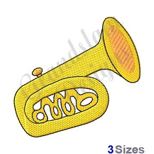 Tuba - Machine Embroidery Design