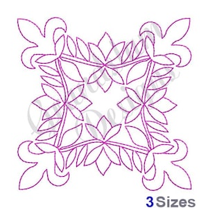 Fleur De Lys - Machine Embroidery Design