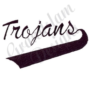 Trojans - Machine Embroidery Design, Embroidery Designs, Machine Embroidery, Embroidery Patterns, Embroidery Files, Instant Download