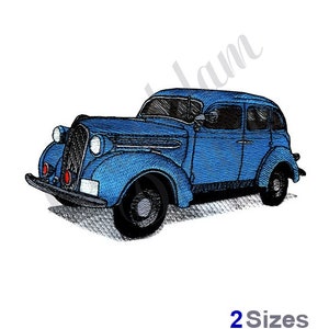 Classic Car - Machine Embroidery Design, Embroidery Designs, Machine Embroidery, Embroidery Patterns, Embroidery Files, Instant Download