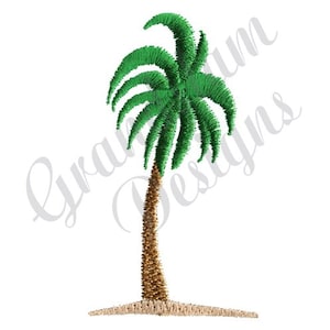Palm Tree - Machine Embroidery Design