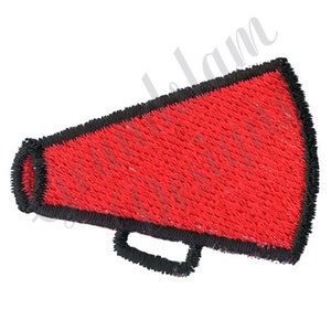 Megaphone Cheer - Machine Embroidery Design