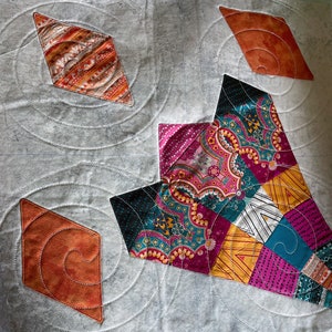 Big Spiral Quilt Machine Embroidery Design, Embroidery Designs, Machine Embroidery, Embroidery Patterns, Embroidery Files, Instant Download image 2