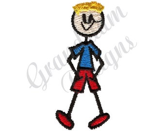 Stick Boy - Stickdatei für die Stickmaschine