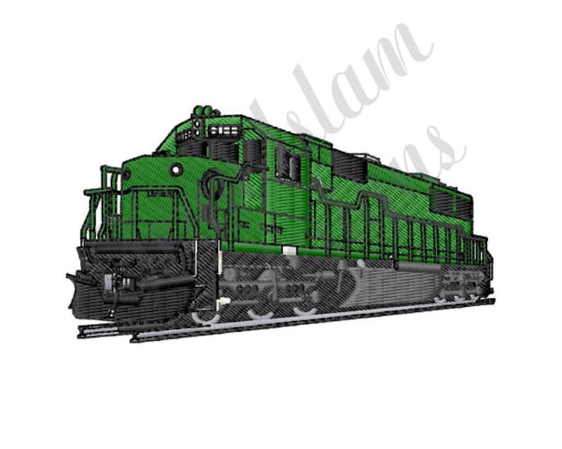 Machine Embroidery Steam Engine Eatsy Train Engine - Machine Embroidery Design - Etsy Australia