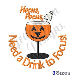 Witch Drink Halloween - Machine Embroidery Design