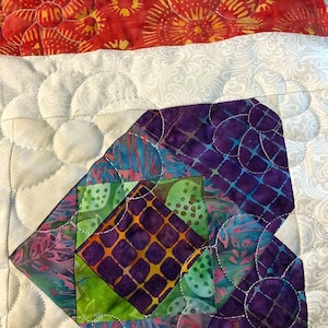 Quilting floreale: disegno di ricamo a macchina, disegni di ricamo, ricamo a macchina, modelli di ricamo, file di ricamo, download istantaneo