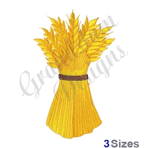 Wheat Stock - Machine Embroidery Design