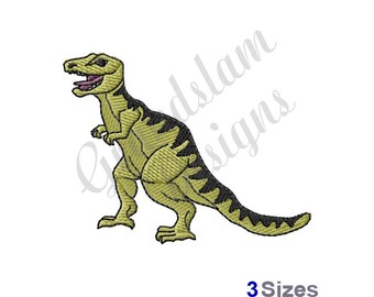 T Rex Dinosaur - Machine Embroidery Design, Embroidery Designs, Machine Embroidery, Embroidery Patterns, Embroidery Files, Instant Download