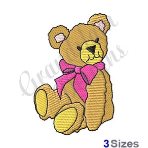 Teddy Bear - Machine Embroidery Design