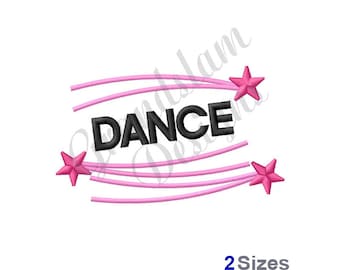 Dance - Machine Embroidery Design, Embroidery Designs, Machine Embroidery, Embroidery Patterns, Embroidery Files, Instant Download