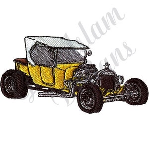 T-Bucket - Machine Embroidery Design