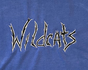 Wildcats - Machine Embroidery Design, Embroidery Designs, Machine Embroidery, Embroidery Patterns, Embroidery Files, Instant Download