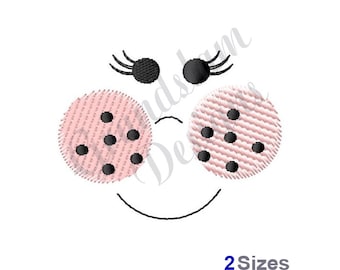Doll Face - Machine Embroidery Design