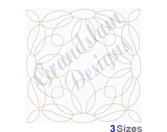 Swirl Of Daisies Quilt - Machine Embroidery Design, Embroidery Designs, Machine Embroidery, Embroidery Patterns, Embroidery Files, Instant