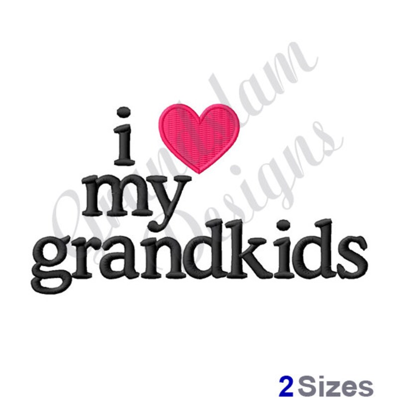 Love My Grandkids Etsy