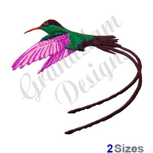Jamaican Hummingbird - Machine Embroidery Design, Embroidery Designs, Embroidery, Embroidery Patterns, Embroidery Files, Instant Download