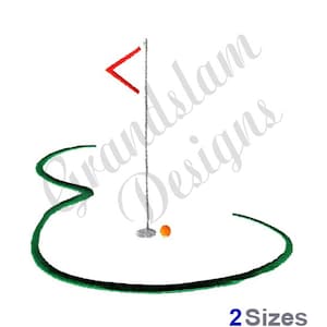 Golf Green - Machine Embroidery Design, Embroidery Designs, Machine Embroidery, Embroidery Patterns, Embroidery Files, Instant Download