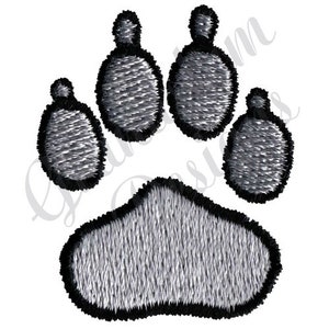 Wolf Paw - Machine Embroidery Design