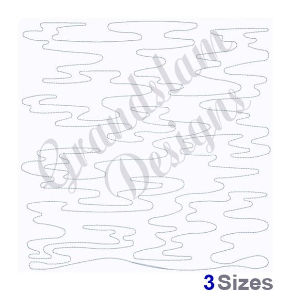 Single Run Quilt Block Embroidery Design Etsy