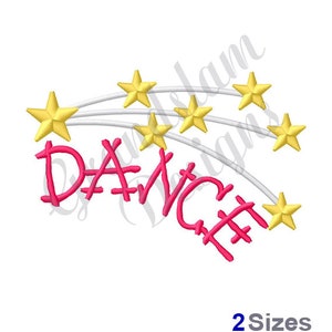 Dance Star - Stickdatei für die Stickmaschine