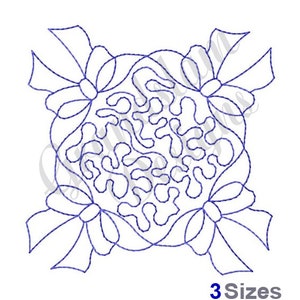 Bows Quilt Stipple - Machine Embroidery Design, Embroidery Designs, Embroidery, Embroidery Patterns, Embroidery Files, Instant Download