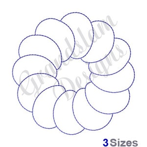 Circled Circles Quilt - Machine Embroidery Design, Embroidery Designs, Embroidery, Embroidery Patterns, Embroidery Files, Instant Download