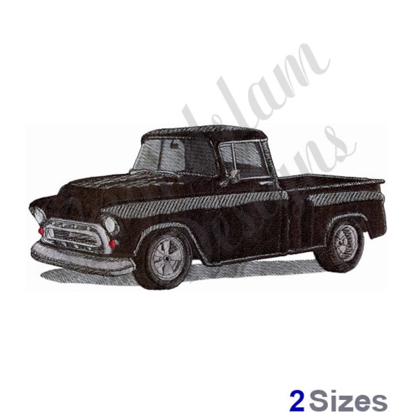 Classic Pickup Truck - Machine Embroidery Design