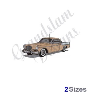 Studebaker Golden Hawk Car - Machine Embroidery Design